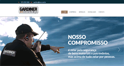 Desktop Screenshot of grupogardiner.com.br
